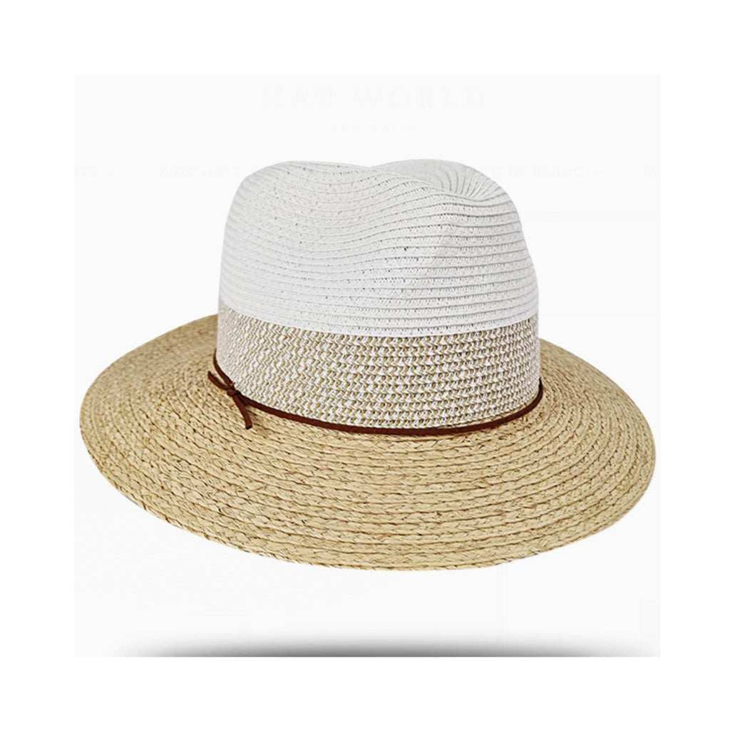 Hat Fedora Raffia Natural - M