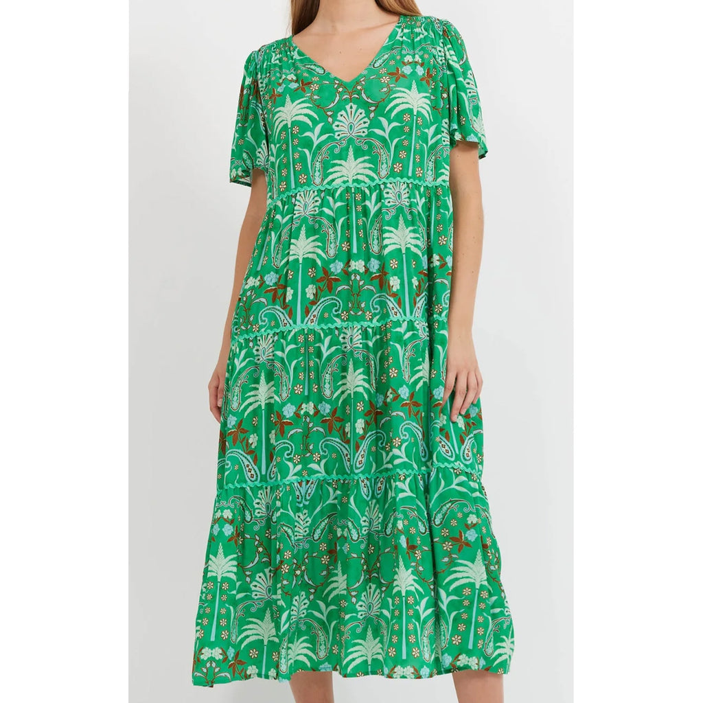 Dress Haiti Maxi - Palms