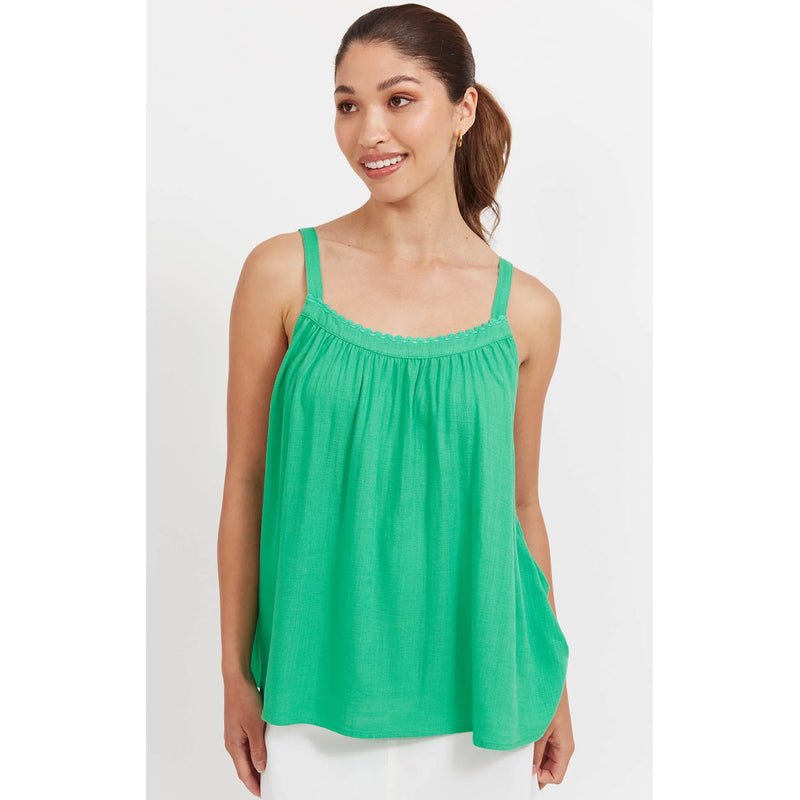 Top Haiti Tank - Green