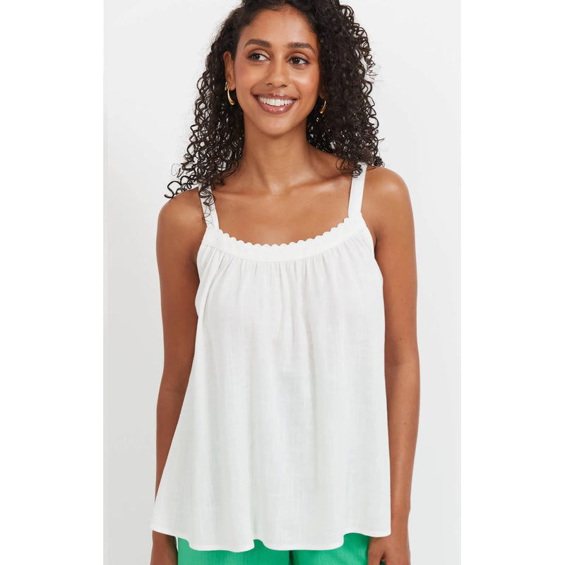 Top Haiti Tank - White