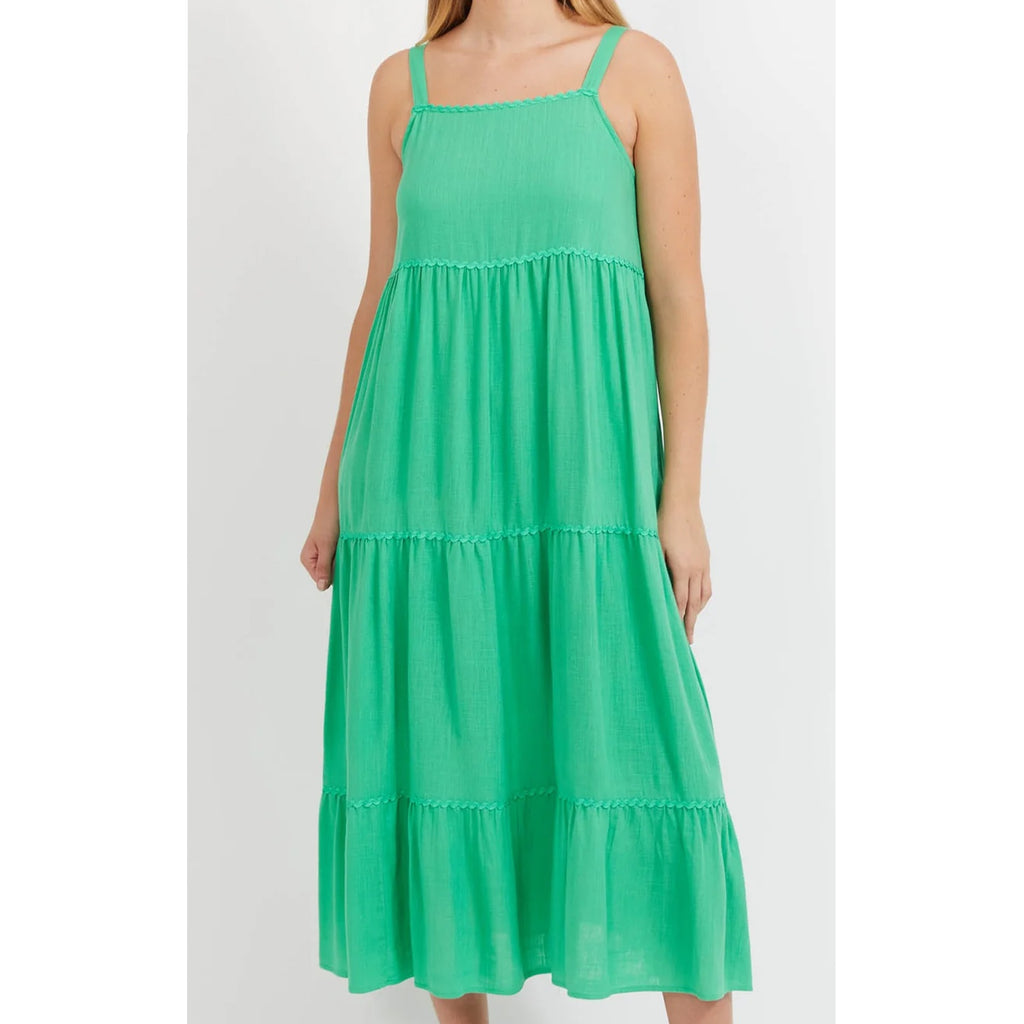 Dress Haiti Tank Maxi - Green
