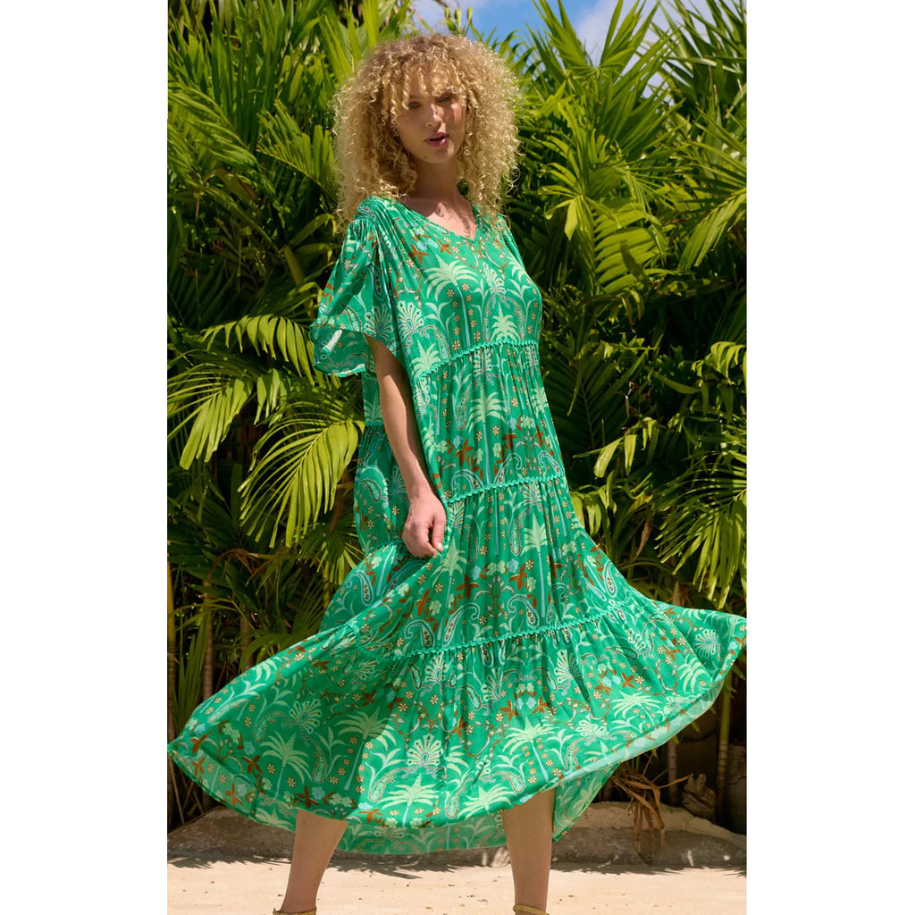 Dress Haiti Maxi - Palms