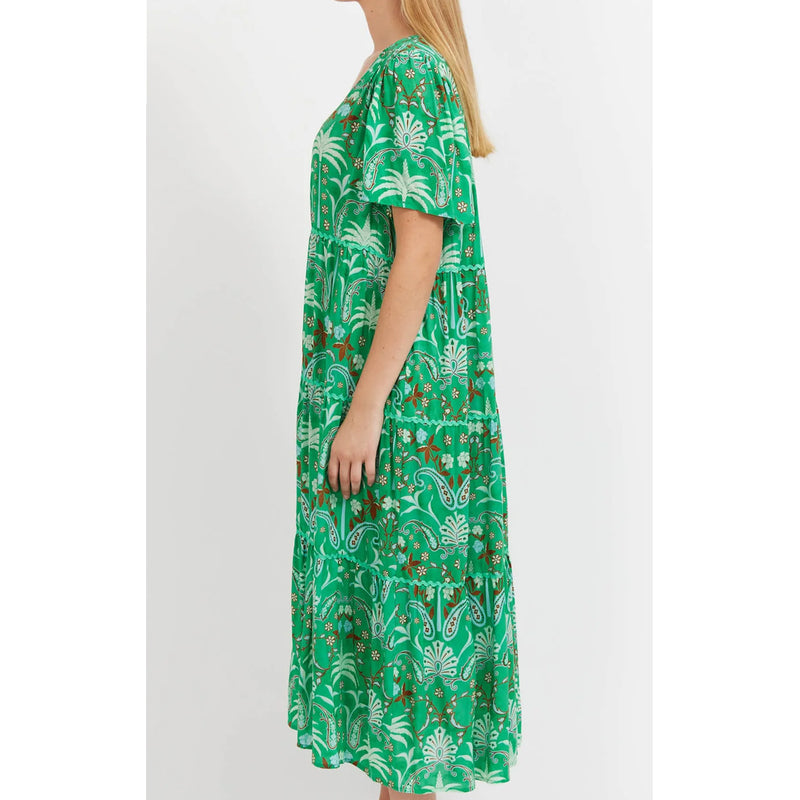 Dress Haiti Maxi - Palms