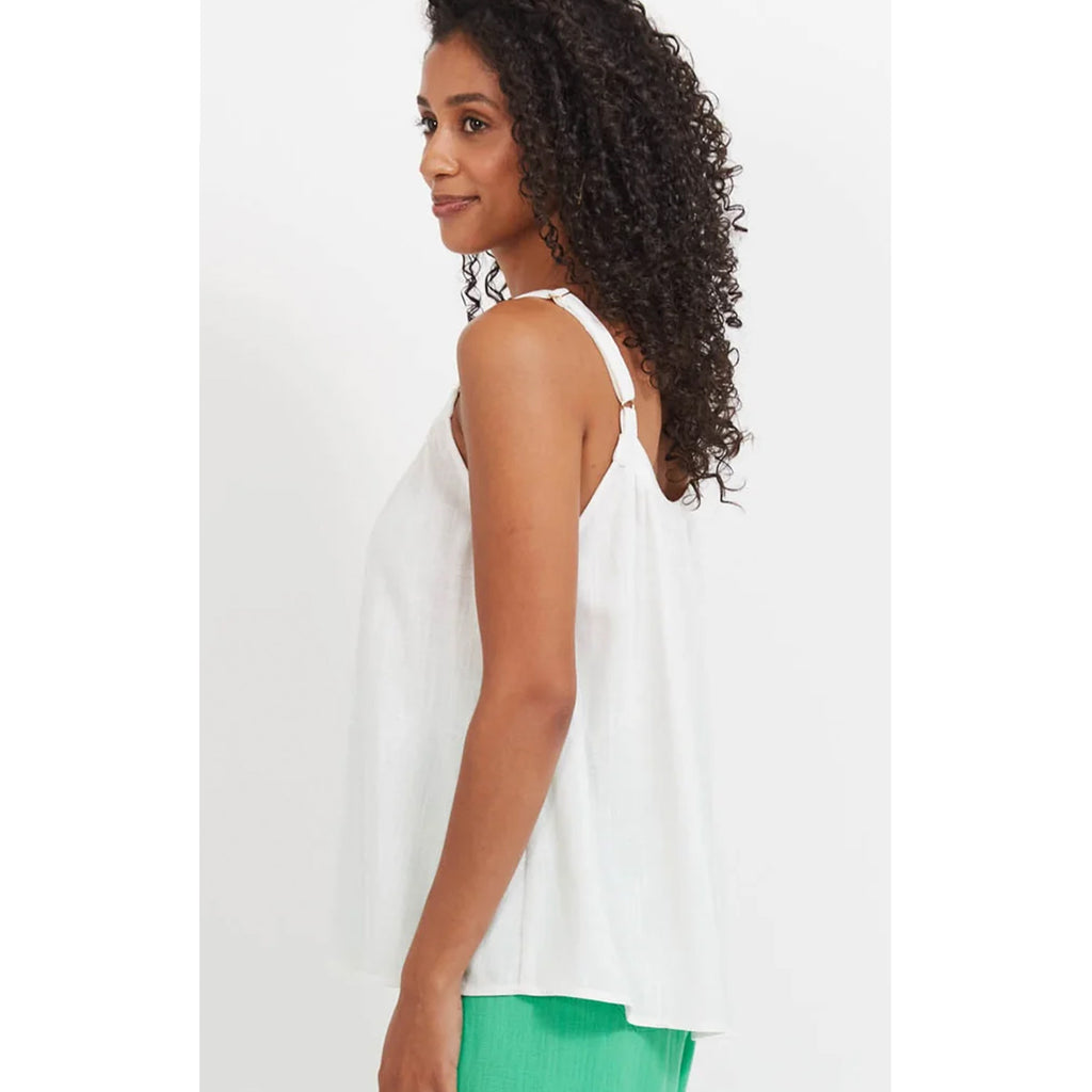 Top Haiti Tank - White