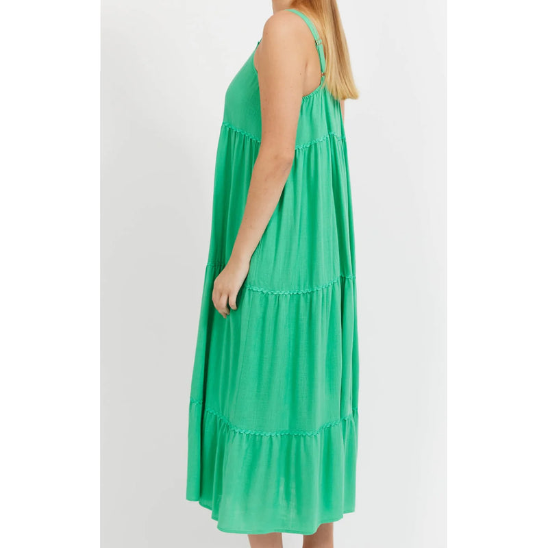 Dress Haiti Tank Maxi - Green