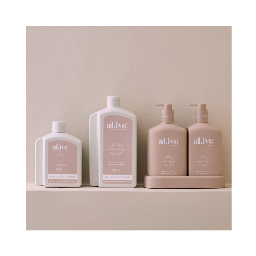 Hand & Body Lotion Refill 650ml  - Apricot & Sweet Fig