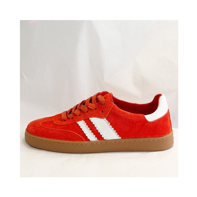 Shoe Hanni - Tomato & White