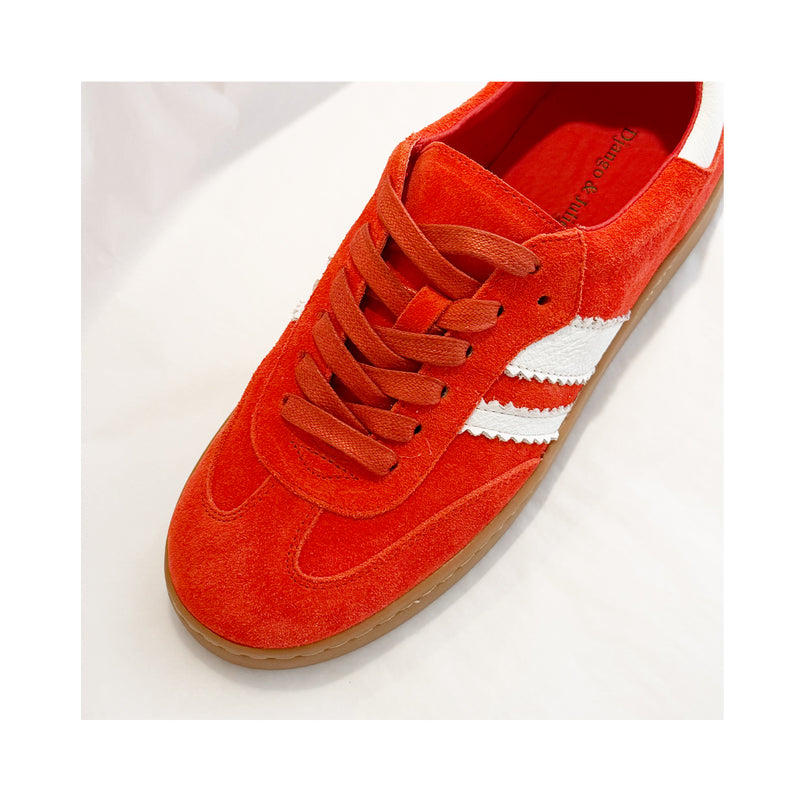 Shoe Hanni - Tomato & White