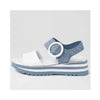Shoe Harlows - White & Blue
