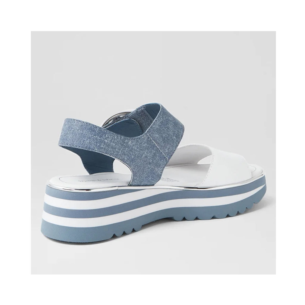 Shoe Harlows - White & Blue