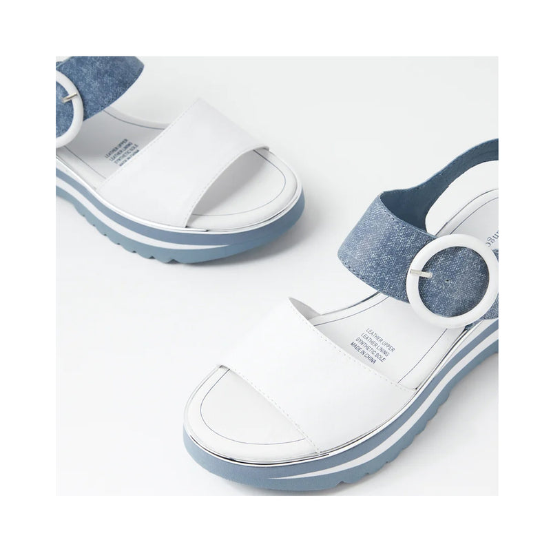 Shoe Harlows - White & Blue