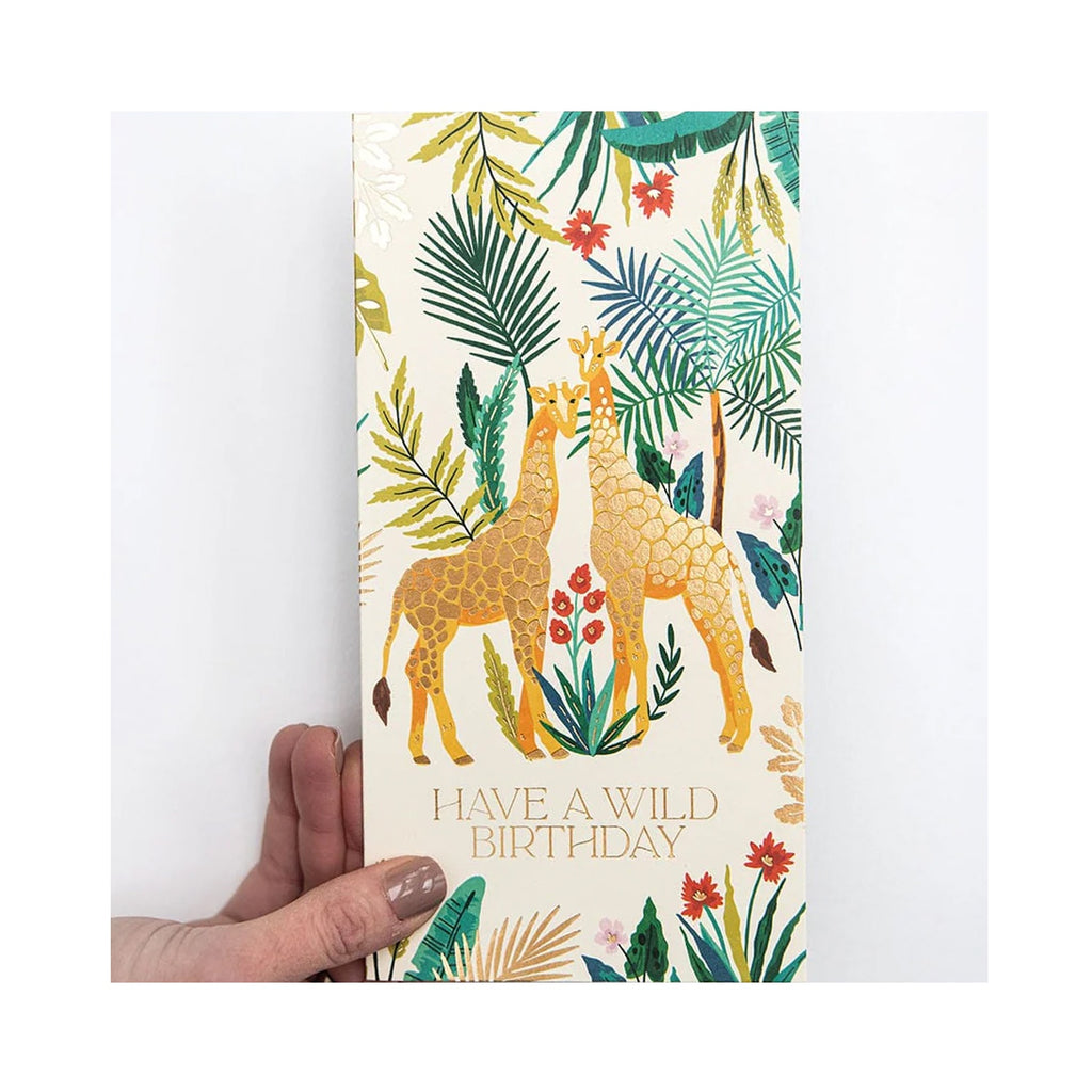 Card Tall 'Have A Wild Birthday' Giraffe