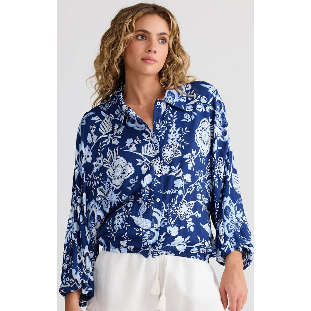 Top Hazel Shirt Celestial bloom