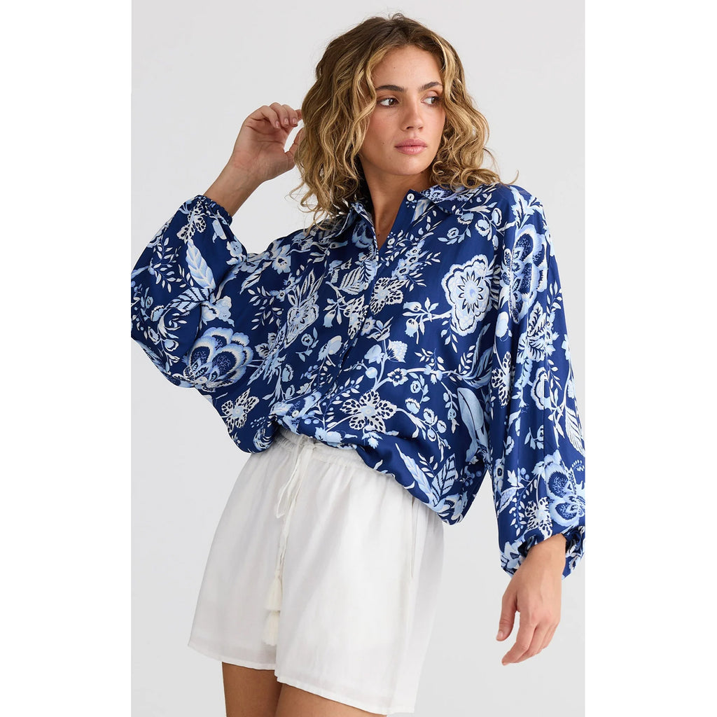 Top Hazel Shirt Celestial bloom