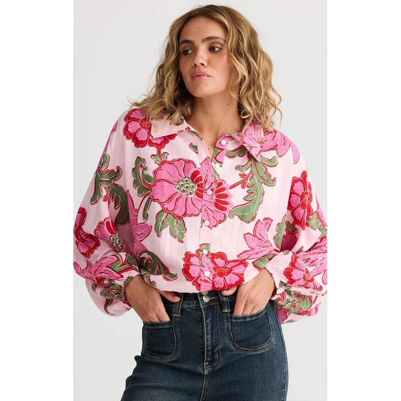 Top Hazel Shirt Pink Ibiza