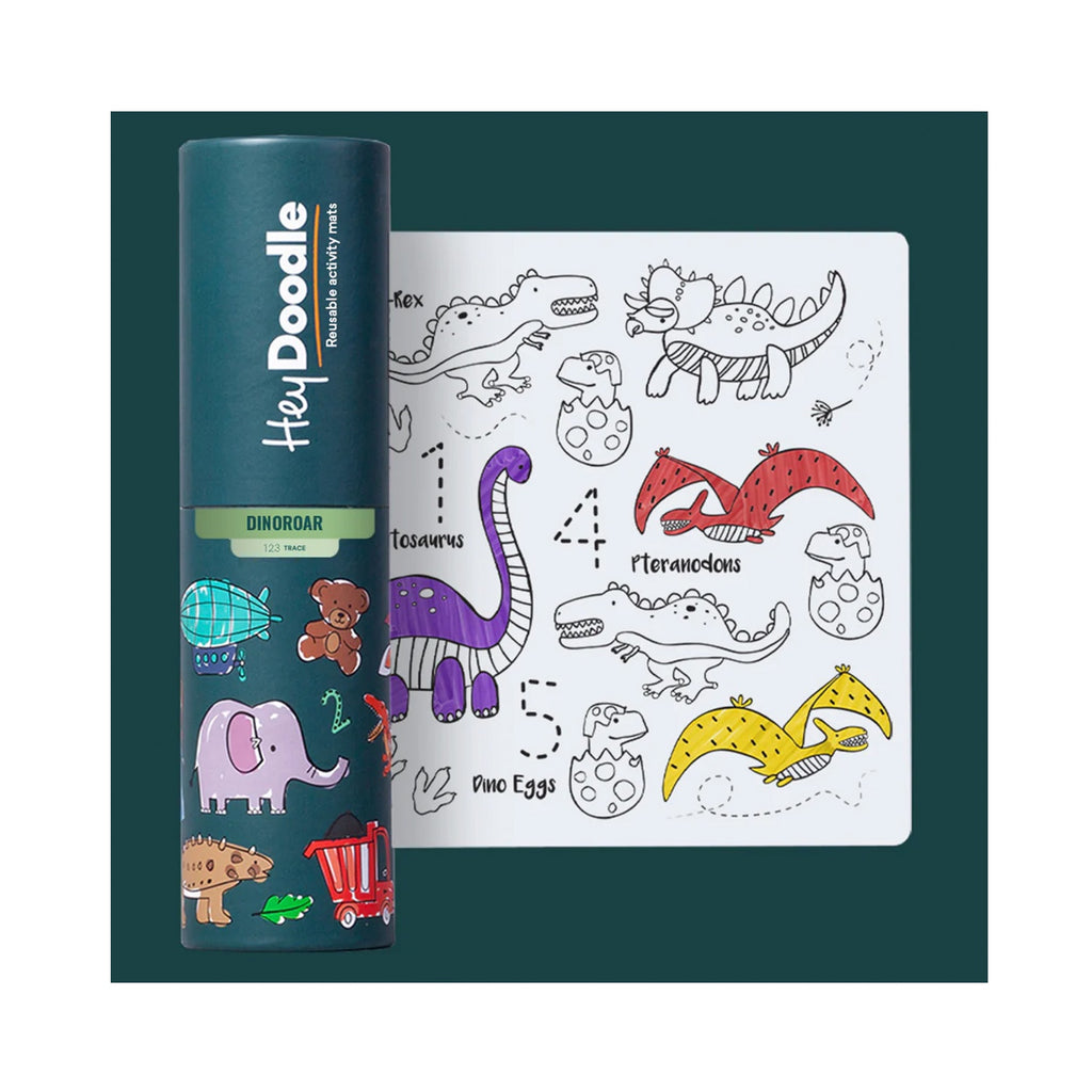 Hey Doodle Mini Mat - Dino Roar