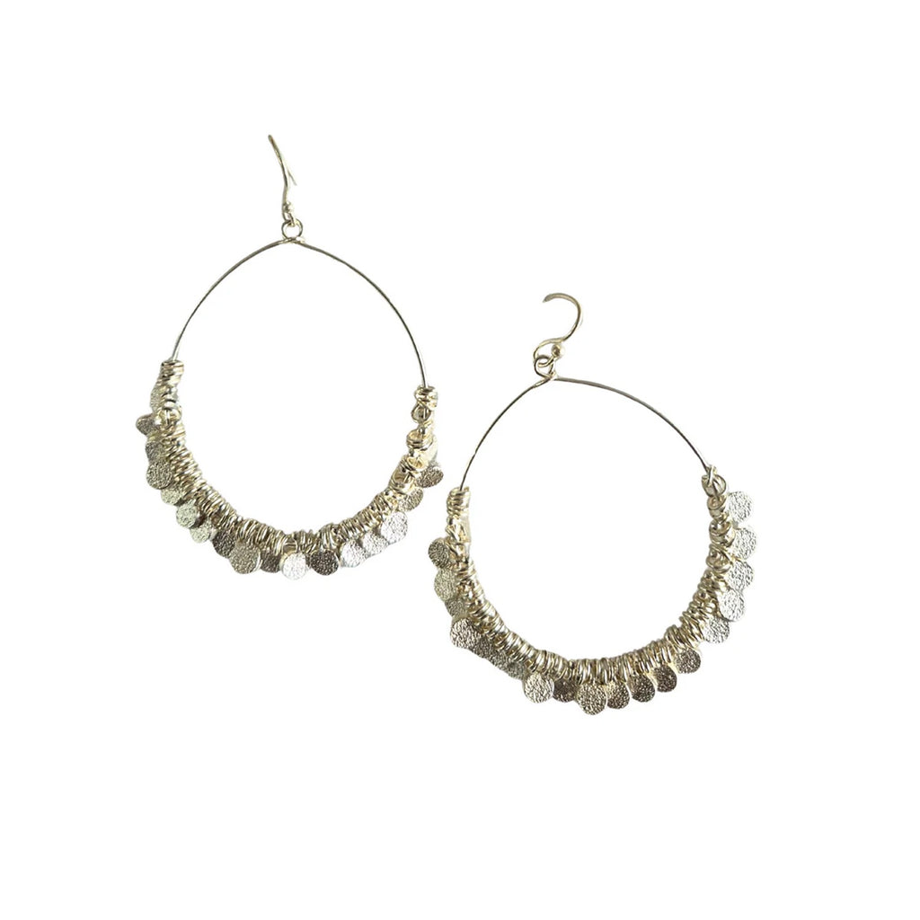 Earrings Silver Hoop FJEA
