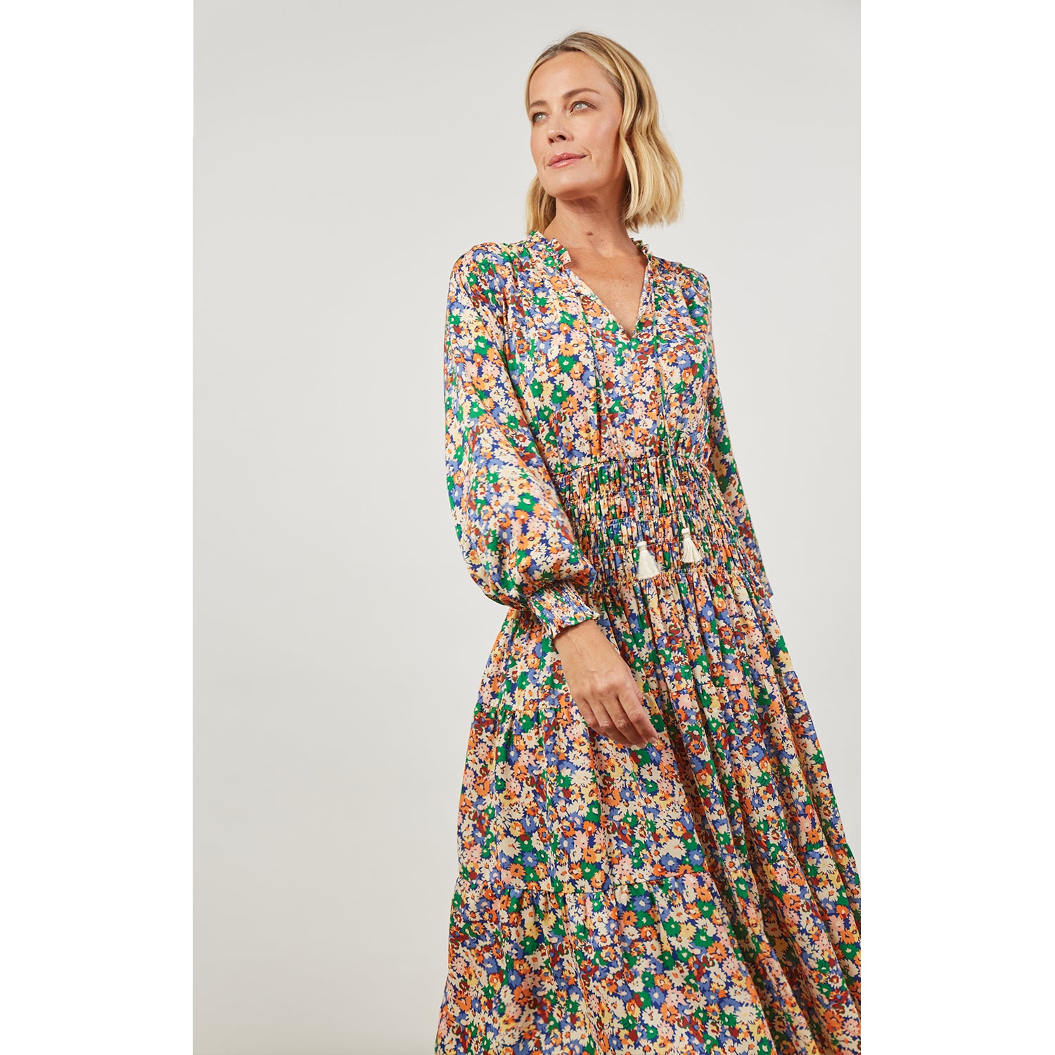 Dress Romance Maxi - Meadow Bloom