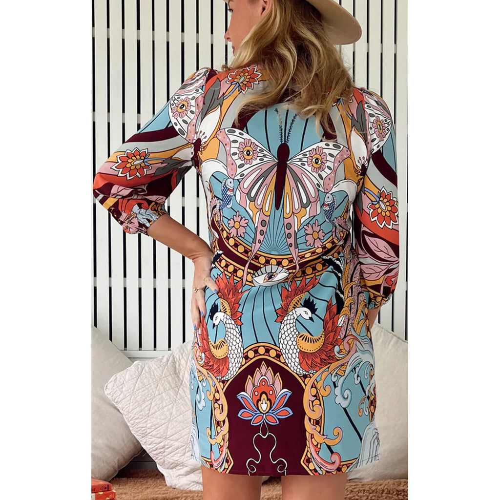 Dress Lake - Wild Hearts Print