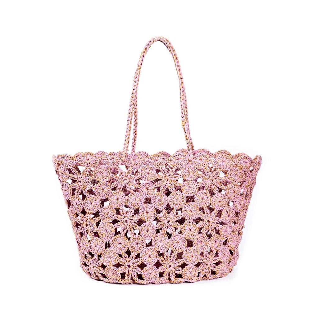 Basket Crochet Jane - Tea Rose & Gold