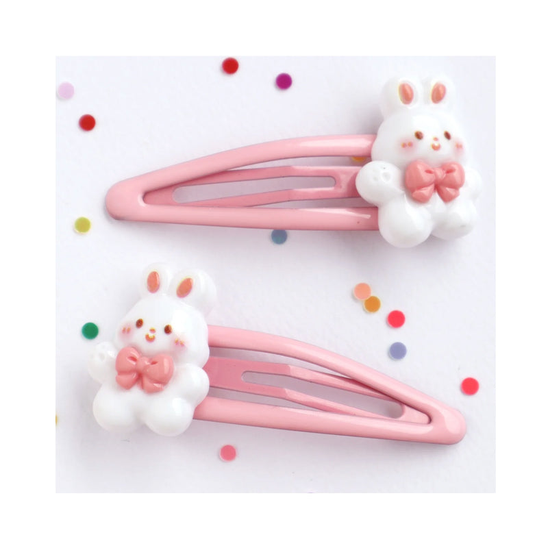 Hair Clips- Bunny Bows