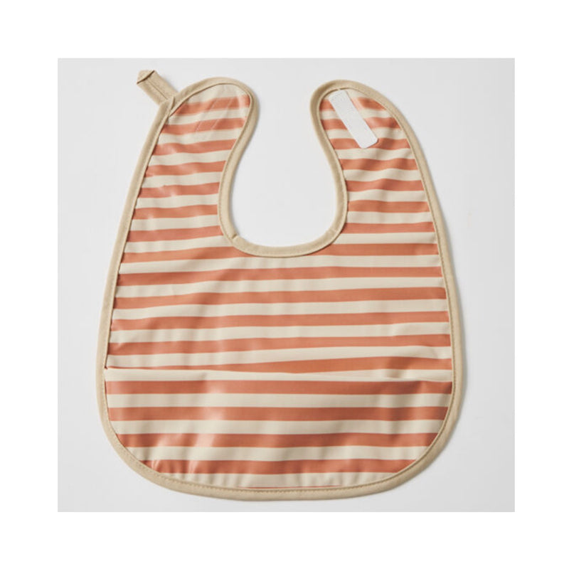 Baby Bib Waterproof - Stripe Traditional