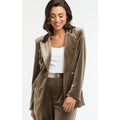 Jacket Jets Velvet - Taupe