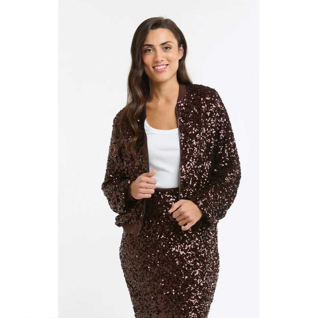 Jacket Starlet Sequin - Black