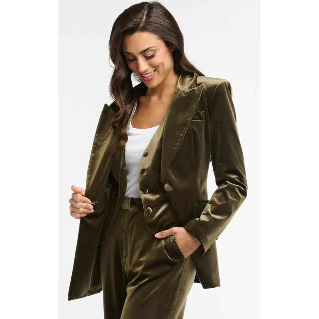 Jacket Jets Velvet - Khaki