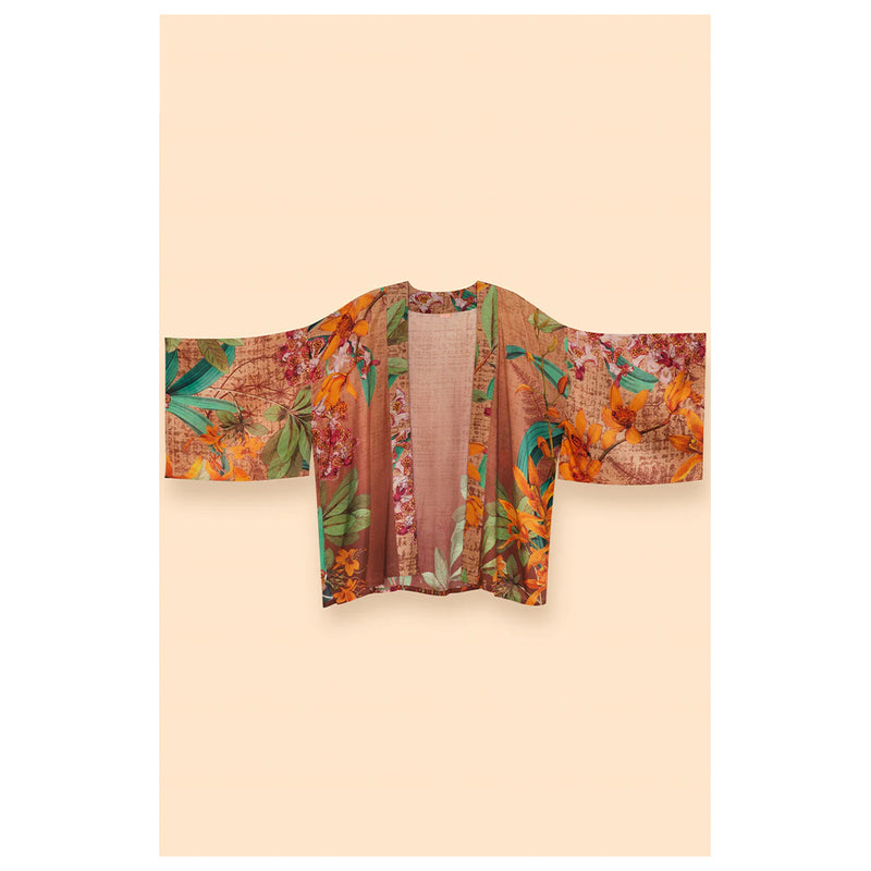 Jacket Kimono Botany Bliss - Taupe