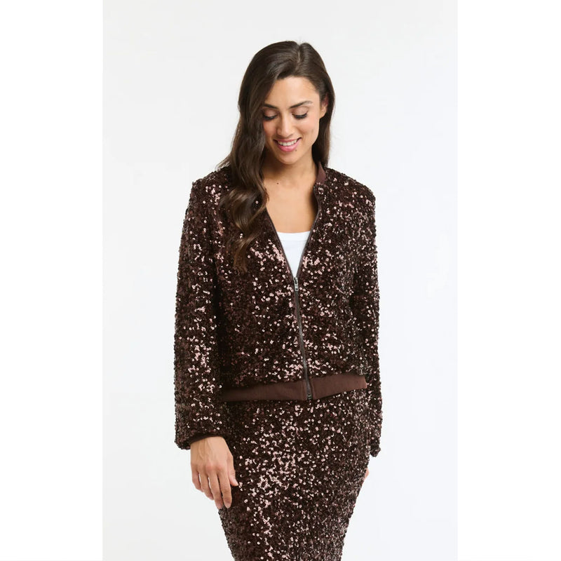 Jacket Starlet Sequin - Black