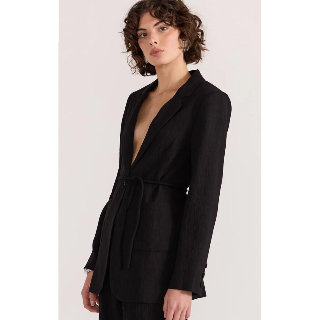 Jacket Tie Waist Blazer Emory