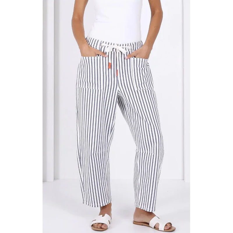 Jeans Carter Barrel - Blue Stripe