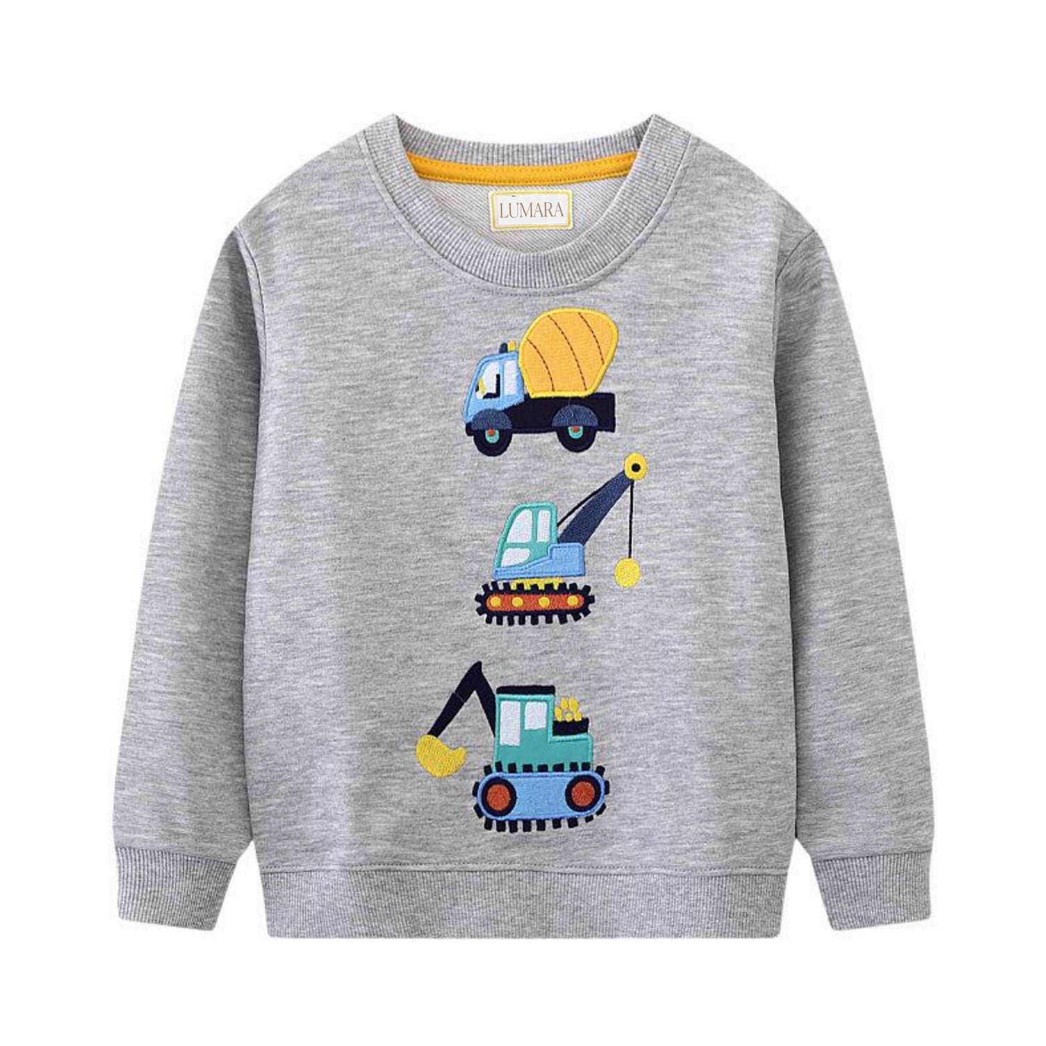 Sweatshirt - Construction Trucks