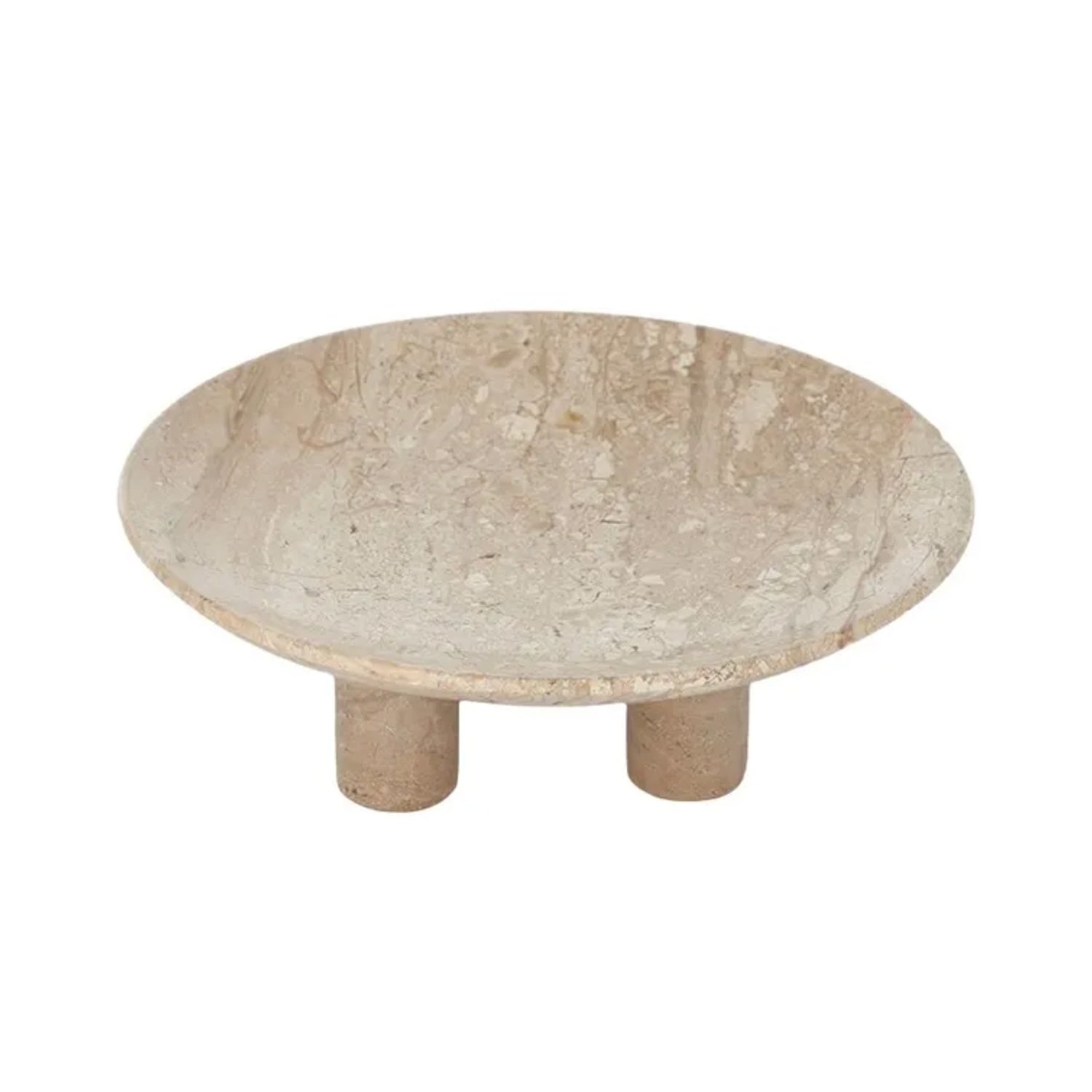 Bowl Footed - Marble Chiara