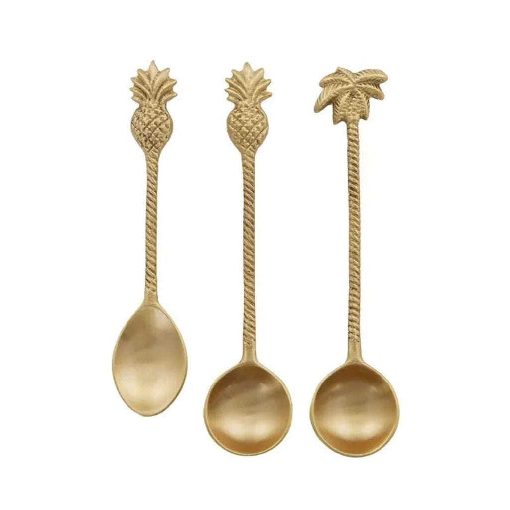 Spoon Set 3 - Brass Tropic