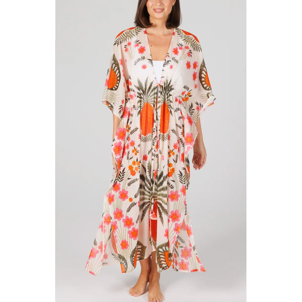 Kaftan Long Asta - Pineapple