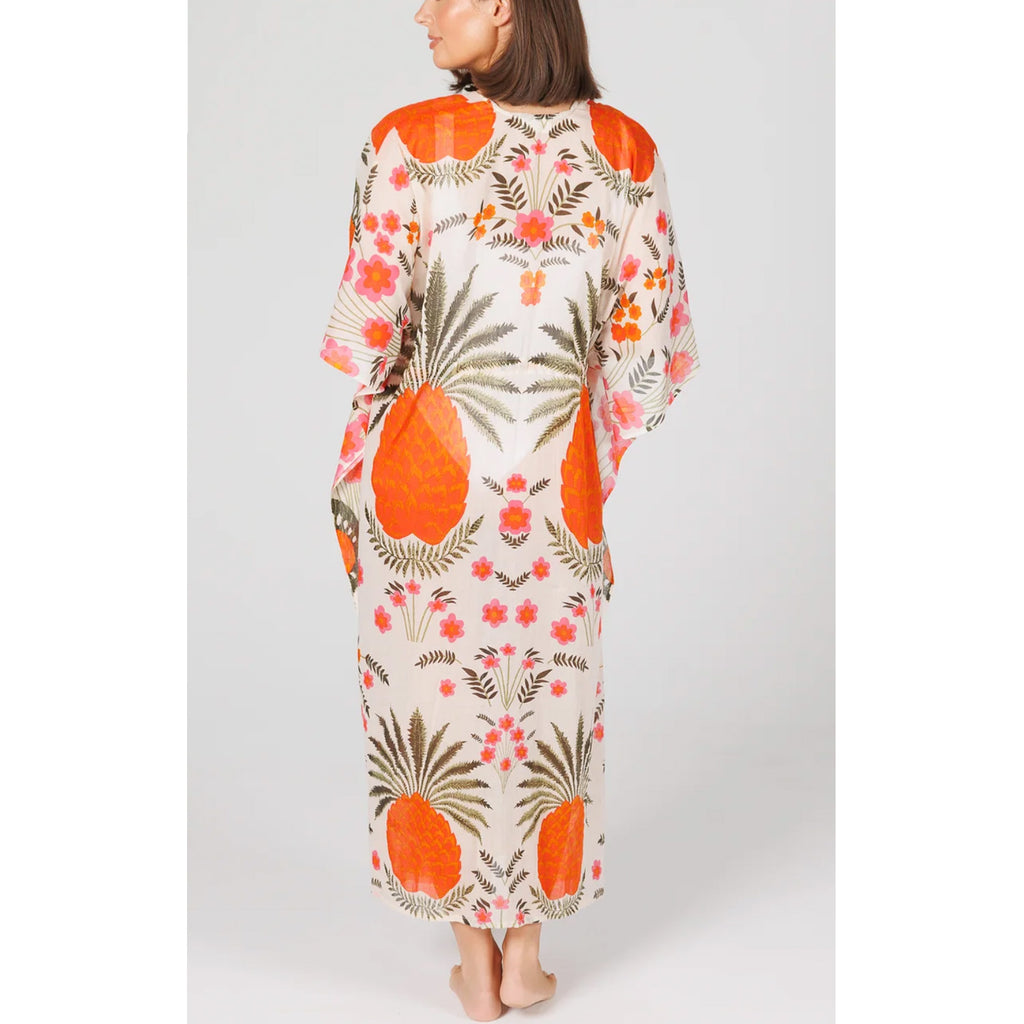 Kaftan Long Asta - Pineapple