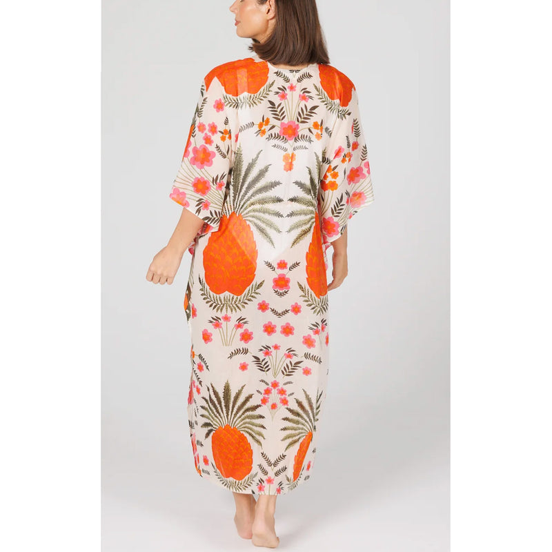 Kaftan Long Asta - Pineapple