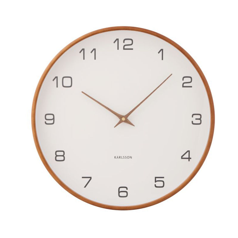 Wall Clock Acento 40cm - White