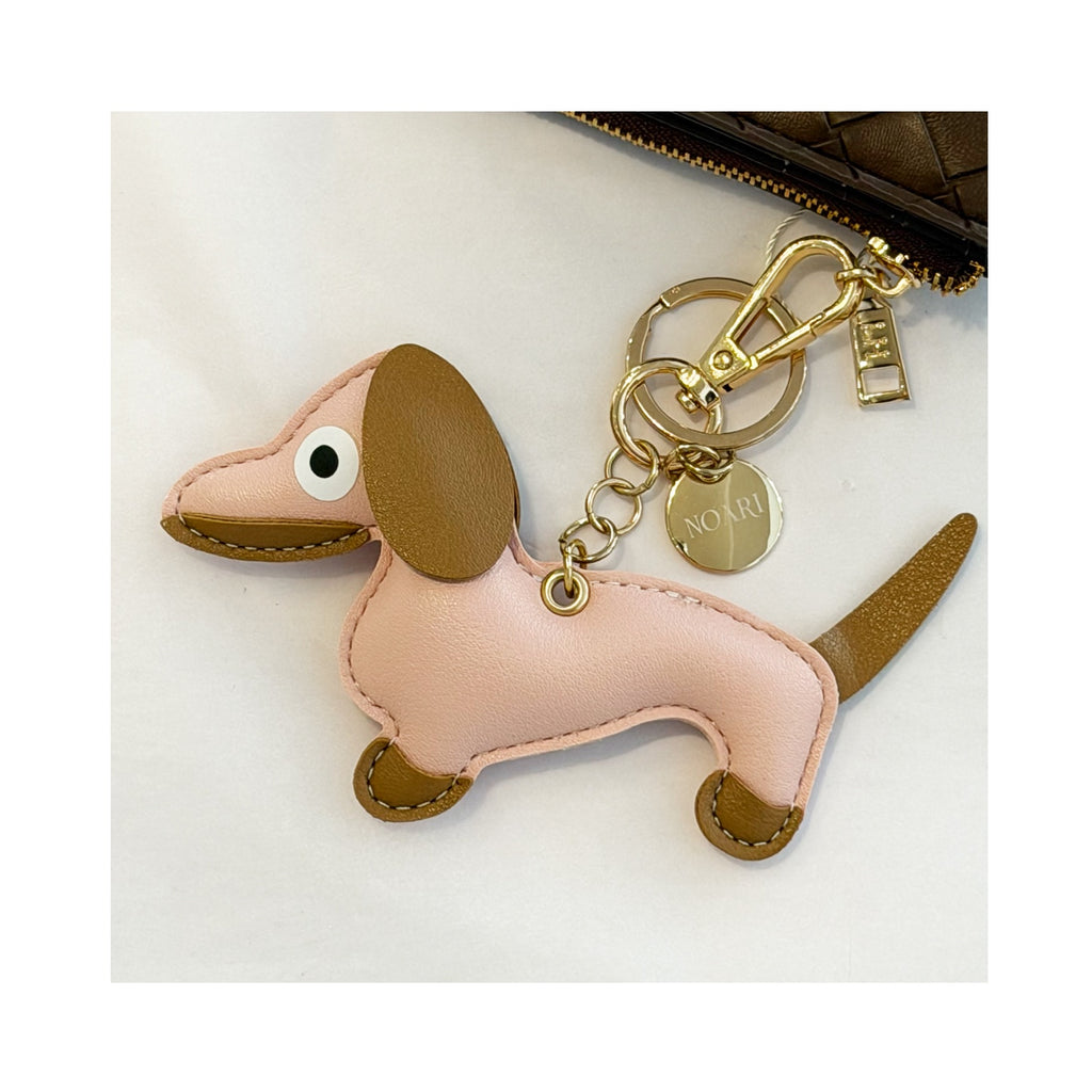 Keychain Dachshund Pink