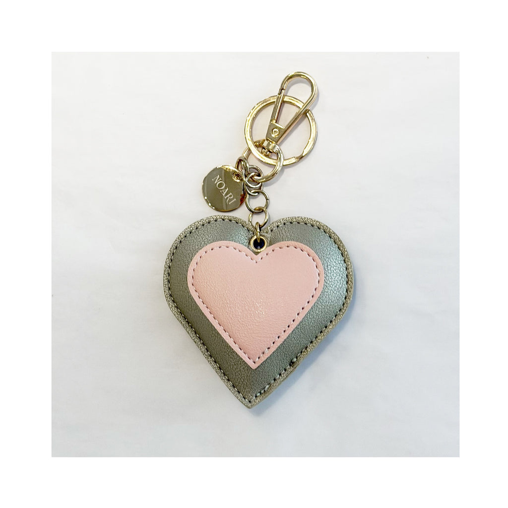 Keychain Heart Silver