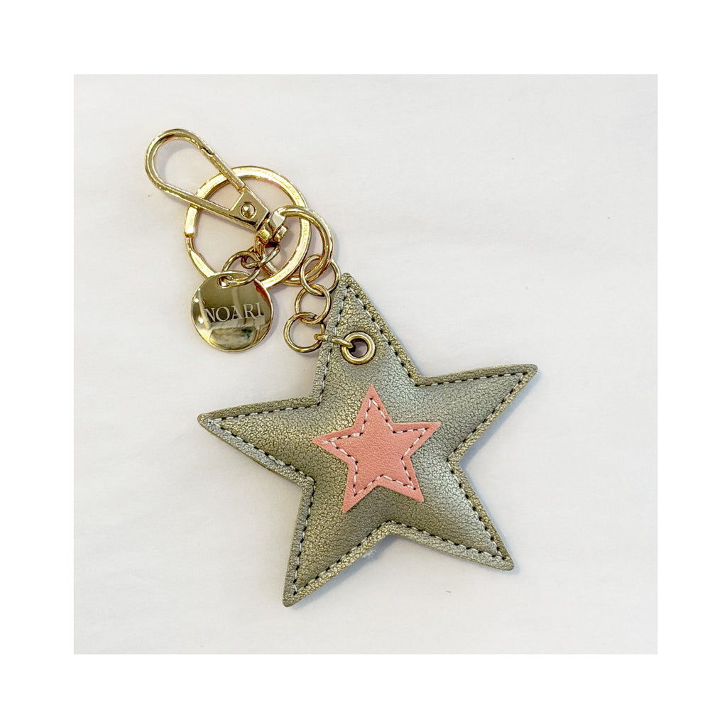 Keychain Star Silver