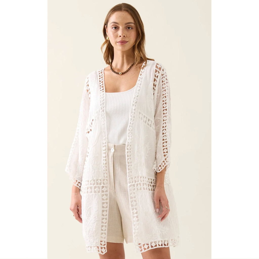 Kimono Oline Lace OS - Lotus