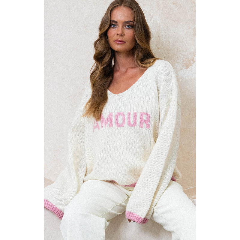 Knit Jumper Amore - Cream