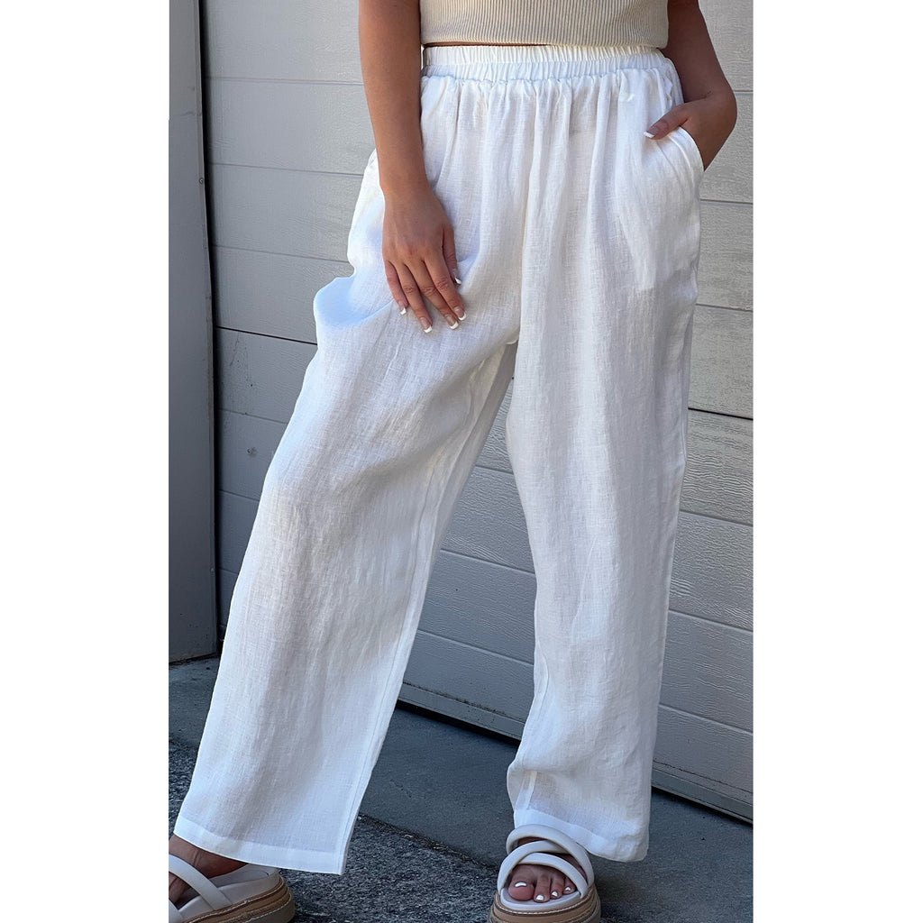 Pant Billie - White