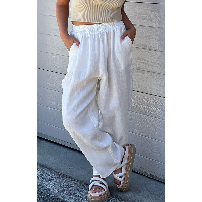 Pant Billie - White