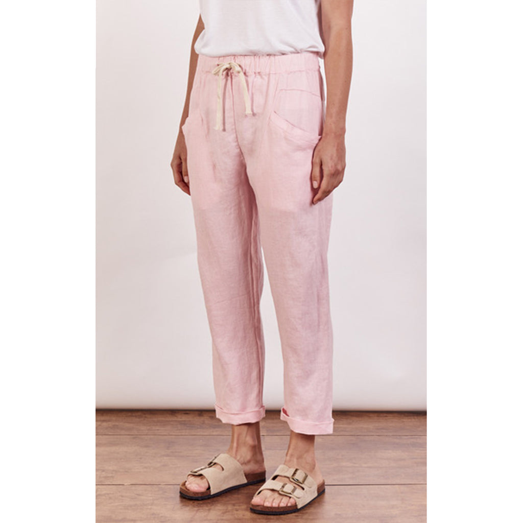 Pant Luxe Linen - Pink