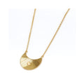 Necklace Moon Beam Gold & Rose Quartz