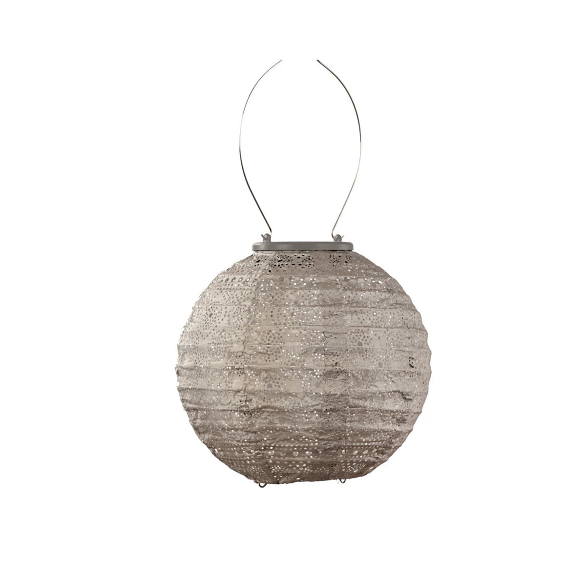 Lantern Solar Round 20 - Spectare - Light Taupe